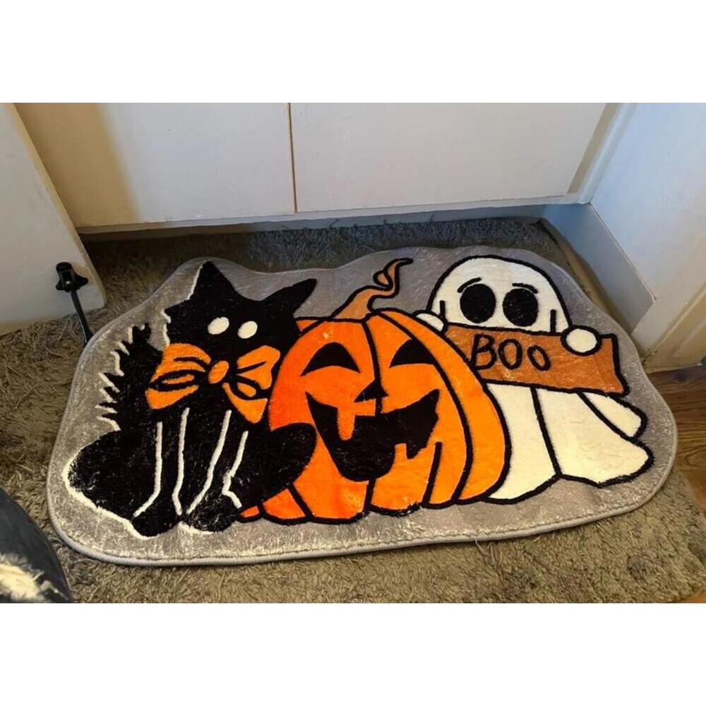 Halloween floor mat